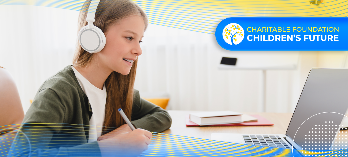 We continue the scholarship program for Ukrainian children for the 2023/2024 academic year!