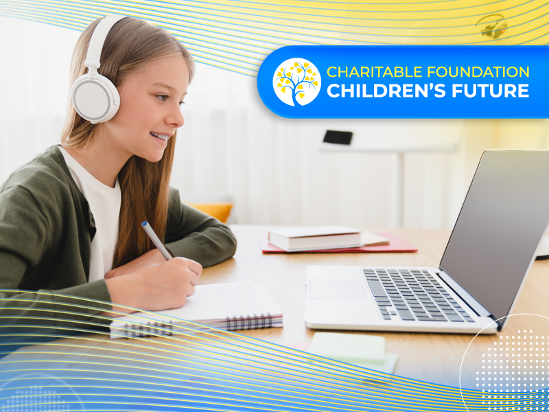 We continue the scholarship program for Ukrainian children for the 2023/2024 academic year!